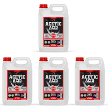 (20 Litres) Acetic Acid 30% Strong White Vinegar 5 Litres