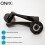 (Black Nickel, Privacy Quick Latch) ONYX Twirl Push Button Privacy Latch & Handle Sets 7