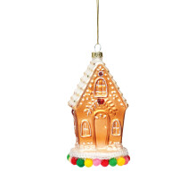 Sass & Belle Fairytale Gingerbread House Shaped Bauble