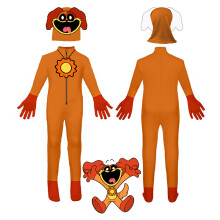 (130) Poppy Playtime Smiling Critters Costume DogDay Child Halloween Party Fancy Dress Bodysuit