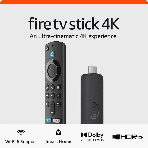 Amazon Amazon Fire TV 4K Ultra HD Firestick Streaming Alexa Voice Remote 2