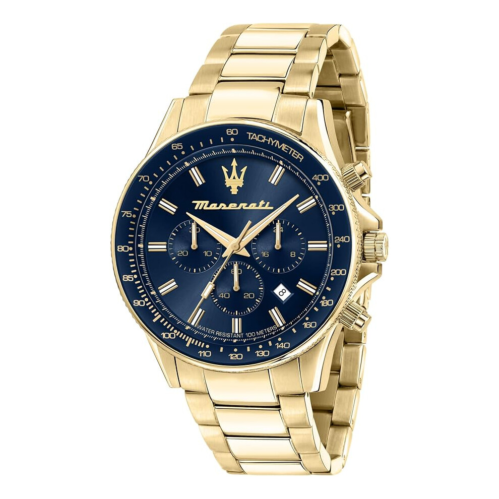 Maserati Watches Maserati Men's Watch Sfida Blue Dial Watch R8873640008