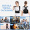 (M) Back Brace Posture Corrector Spinal Support for Women Men, Adjustable Shoulder Lumbar Belt for Upper and Lower Back Support 7