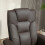 Homcom HOMCOM Reclining Armchair with Footstool and Adjustable Backrest, Brown 7