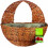 Gardman Gardman 12-Inch Round Rustic Wall Basket Planter, Multi-Colour 1