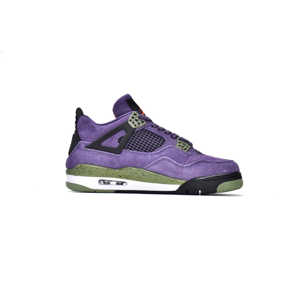 (EUR SIZE 41) Air Jordan 4 Retro Canyon Purple Basketball Shoes