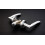 (Privacy Quick Latch) VIBE IOS Push Button Privacy Latch & Handle Set 4