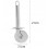 (Smooth Blade) Pizza Cutter Wheel Slicer Stainless Steel 3 Types 1