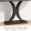Tribesigns Tribesigns Industrial Console Table, 100cm Narrow Entryway Foyer Table 4