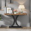 Tribesigns Tribesigns Industrial Console Table, 100cm Narrow Entryway Foyer Table 7