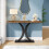 Tribesigns Tribesigns Industrial Console Table, 100cm Narrow Entryway Foyer Table 11
