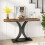 Tribesigns Tribesigns Industrial Console Table, 100cm Narrow Entryway Foyer Table 12
