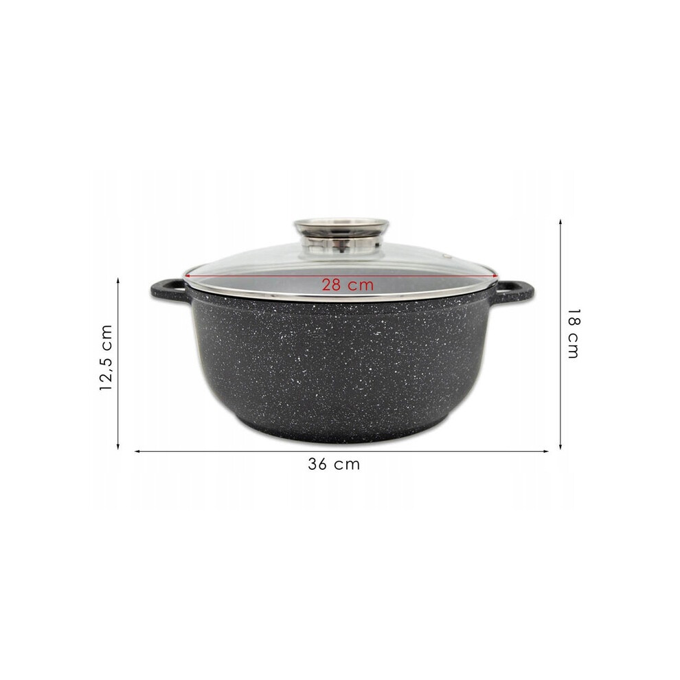 (6.3 L) Pot Lidded Aroma Diffuser Round Non-Stick Coating