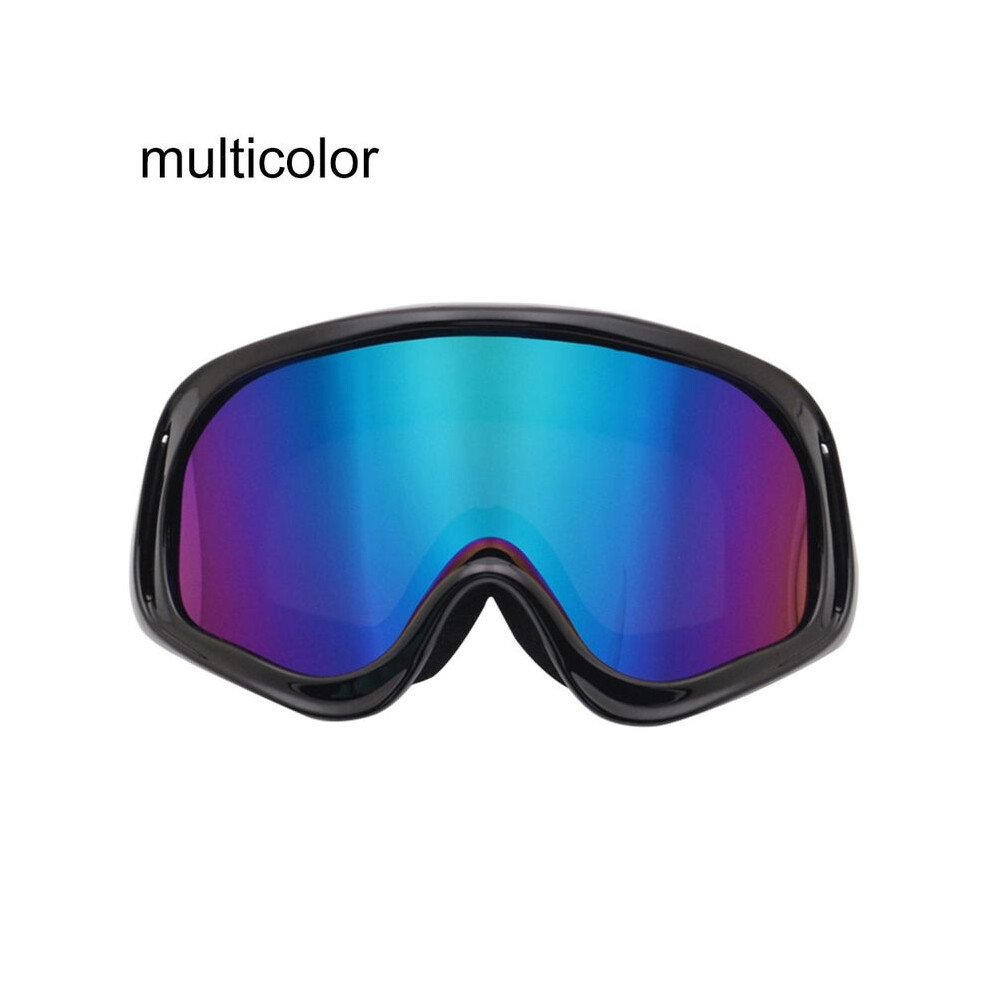(Multicolor3) Cool Motorcycle Goggles Outdoor Cycling Motocross Helmet Glasses Riding 9487227284375