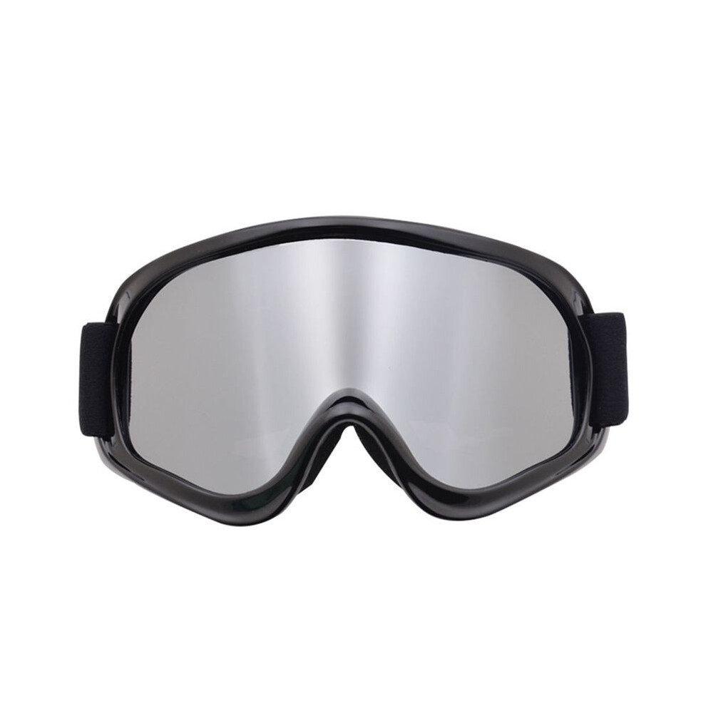 (Silver3) Cool Motorcycle Goggles Outdoor Cycling Motocross Helmet Glasses Riding 9487227284467