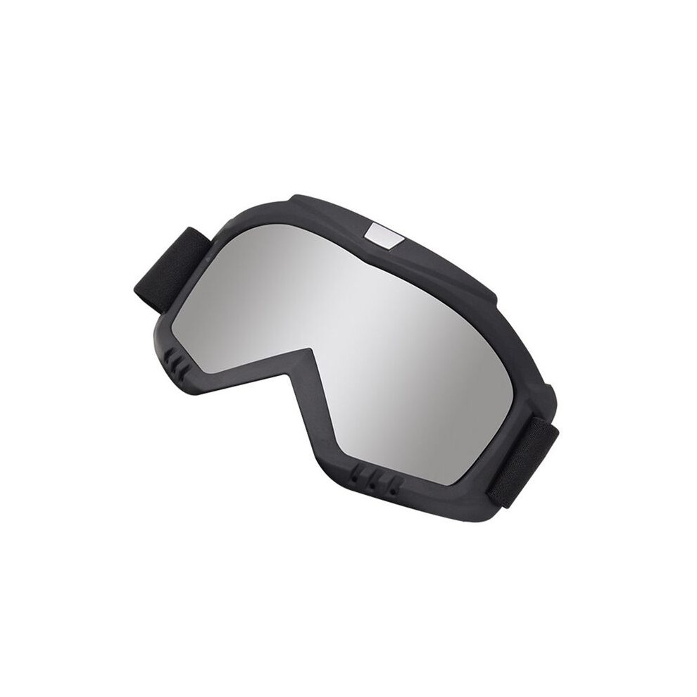(Silver4) Cool Motorcycle Goggles Outdoor Cycling Motocross Helmet Glasses Riding 9487227295722