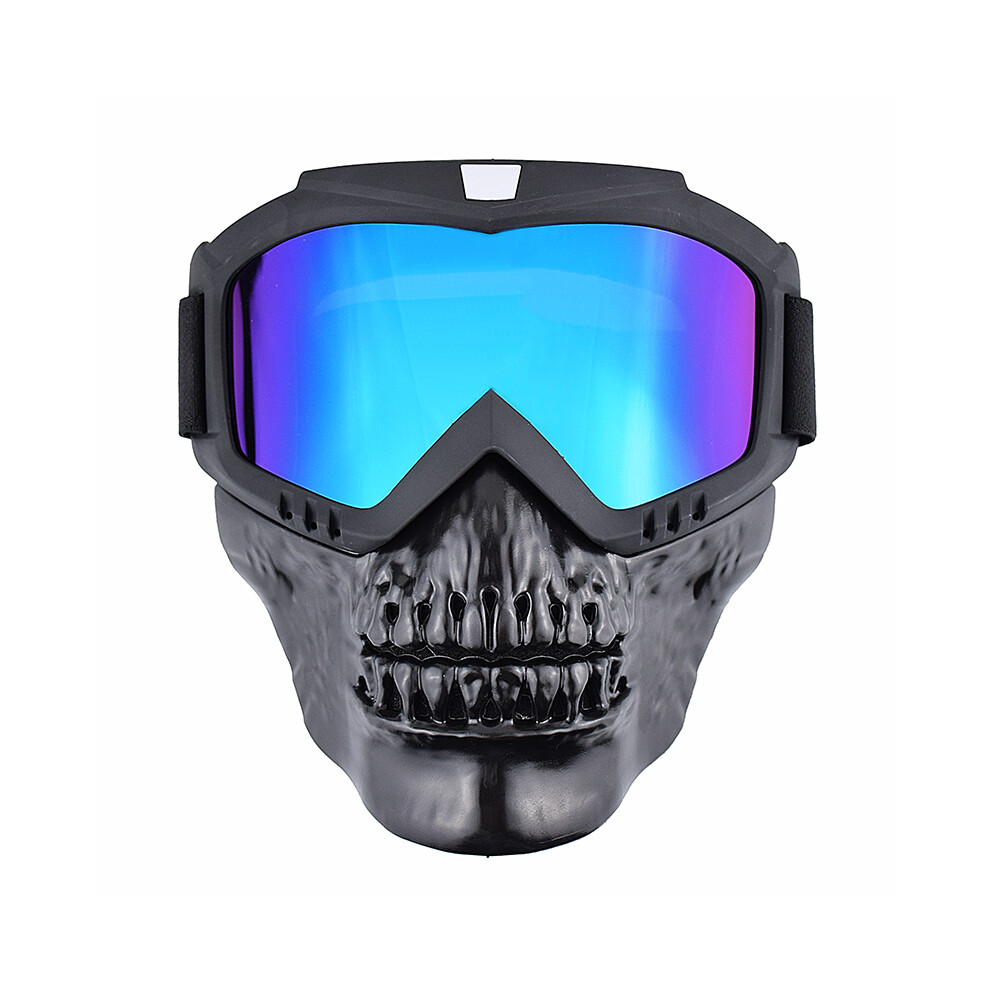 (Mjg-024 Color) Mask Goggles Motocross Goggles For Motorcycle Shark Helmet Glasses Retro 9487227300112