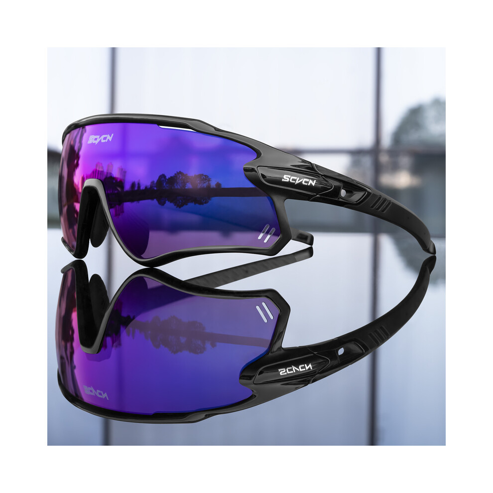 Photos - Climbing Gear MAXPOWER  Pochromic Cycling Glasses MTB Riding Running Sunglasses UV400 Polarized (32A)