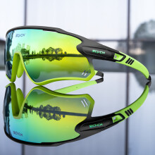 (38) Pochromic Cycling Glasses MTB Riding Running Sunglasses UV400 Polarized