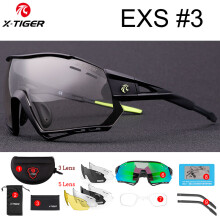 (X-YJ-EXS03A) Cycling Sunglasses Pochromic Outdoor Hiking Fishing Sunglasses Polarized