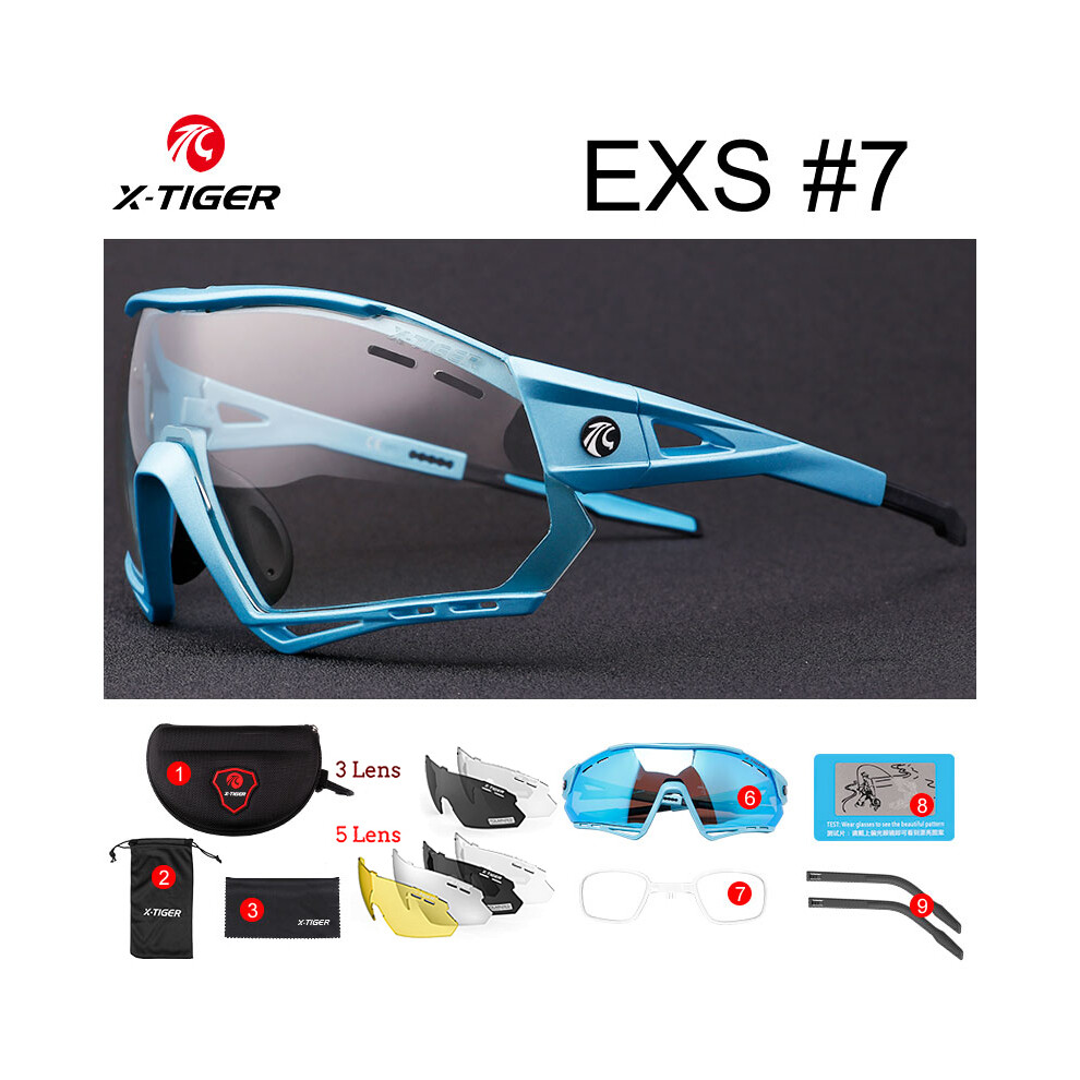 Photos - Climbing Gear MAXPOWER Cycling Sunglasses Pochromic Outdoor Hiking Fishing Sunglasses Polarized (X-YJ-EXS07)