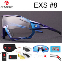 (X-YJ-EXS08) Cycling Sunglasses Pochromic Outdoor Hiking Fishing Sunglasses Polarized