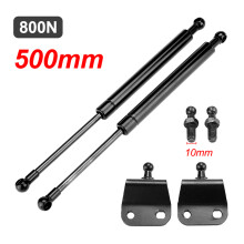 (500mm) 2Pcs 800N Gas Strut Bars Gas Spring Support 300/350/400/450/500mm For