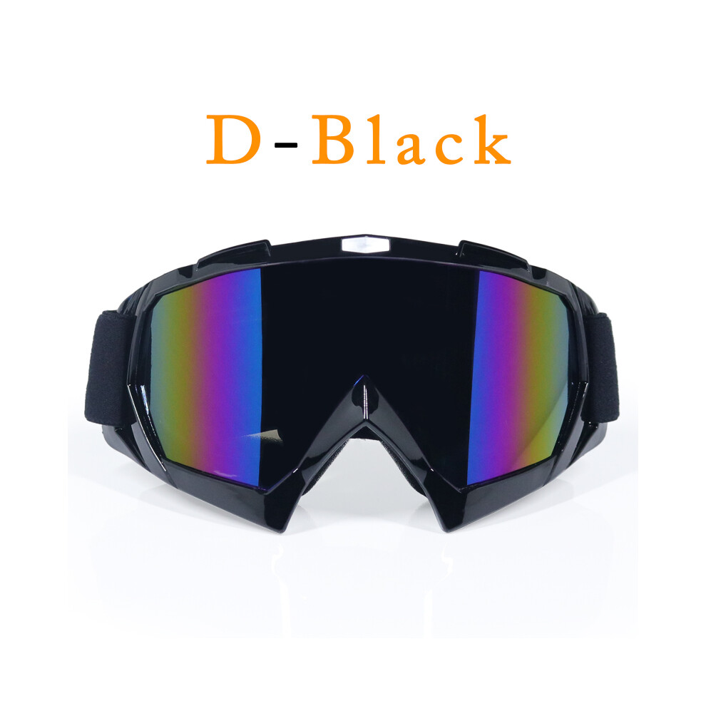(2) Adult Motocross Goggles Motorcycle Goggles Glasses Atv Clear Lens Ski 9487227310128