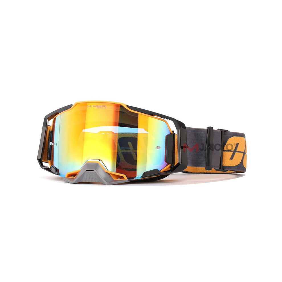 (Black Orange) Motocross Goggles Motorcycle Sunglasses Ski Sport Dirt Bike Mtb Downhill Orange,Black 9487227265091