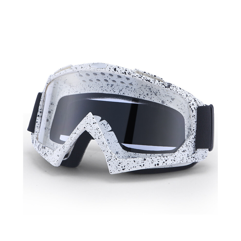 (Ktm Clear) Latest High Quality Motocross Goggles Glasses Off Road Masque Helmets 9487227273546