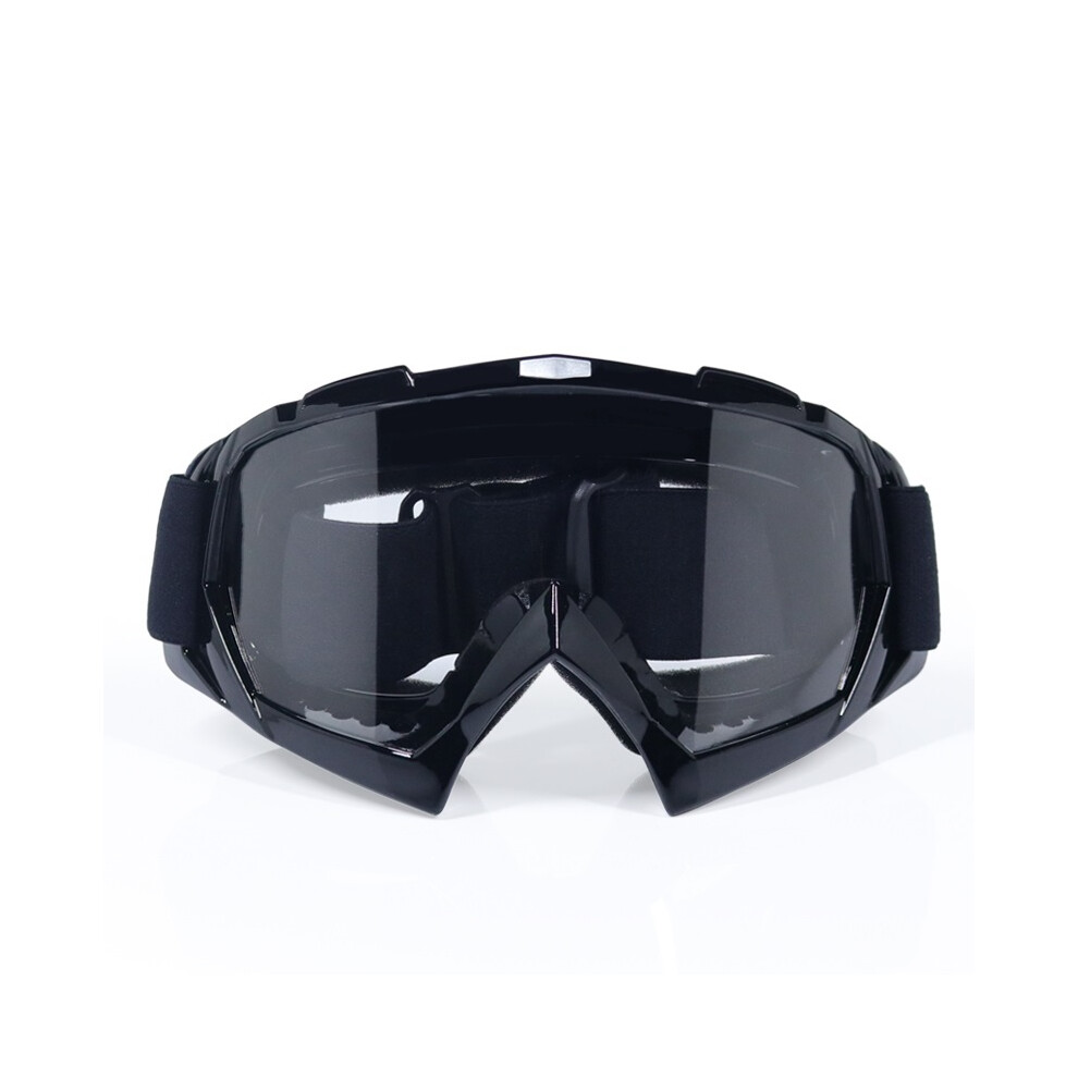 (-Clear) Latest High Quality Motocross Goggles Glasses Off Road Masque Helmets Black 9487227281565
