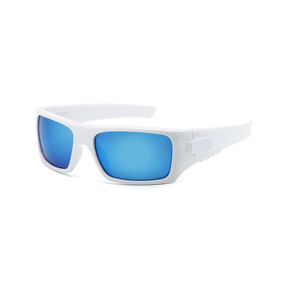 Photos - Climbing Gear MAXPOWER New European and American trend outdoor Sunglasses Sports Cycling Sunglasses (Ice Blue)