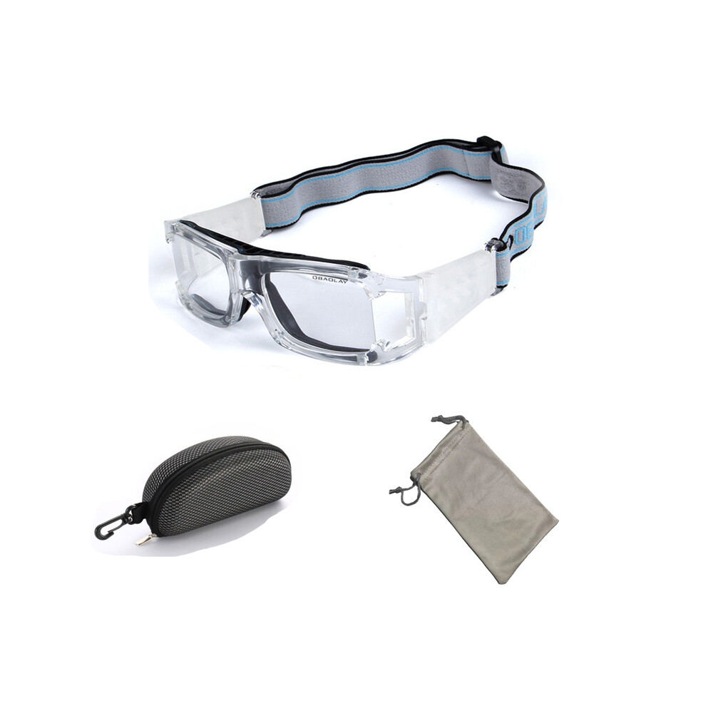 (03 With Case) Basketball Glasses Sport Eyewear Football Eye Glasses Men Anti-Collision 9487227284832