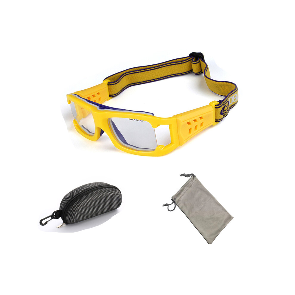 (05 With Case) Basketball Glasses Sport Eyewear Football Eye Glasses Men Anti-Collision 9487227284870