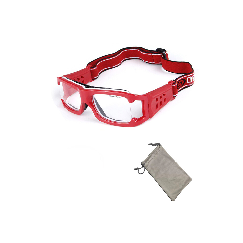 (04 No Case) Basketball Glasses Sport Eyewear Football Eye Glasses Men Anti-Collision 9487227300730
