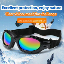(3) Windproof Goggles Dustproof Splash Proof Glasses Professional Cycling