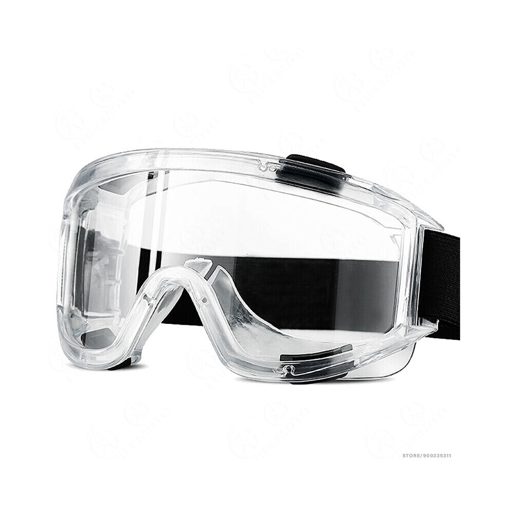 (Transparent) Windproof Motocross Glasses Men Women Transparent Lenses Motorcycle Goggles 9487227286058