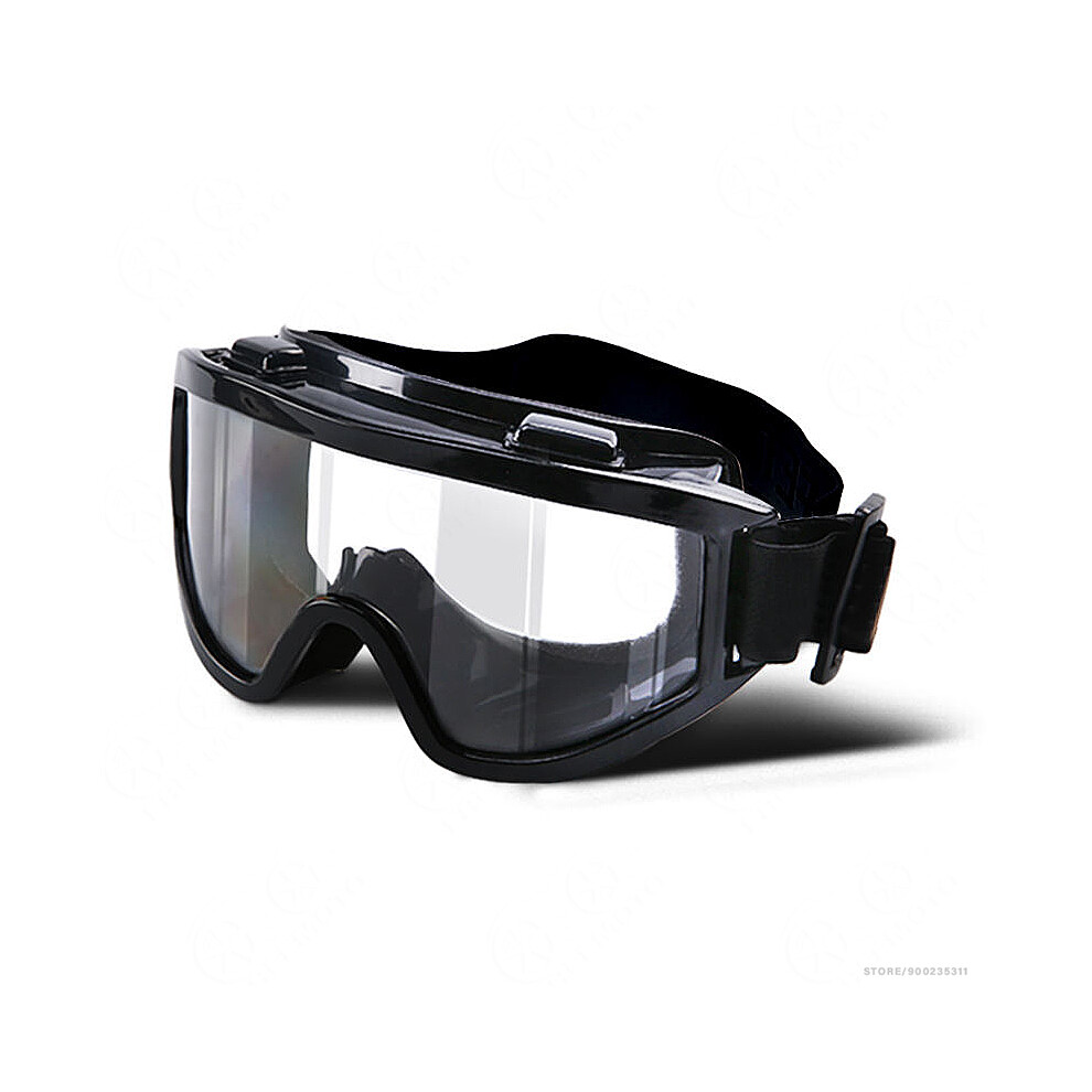 ( Frame) Windproof Motocross Glasses Men Women Transparent Lenses Motorcycle Goggles Black 9487227286065