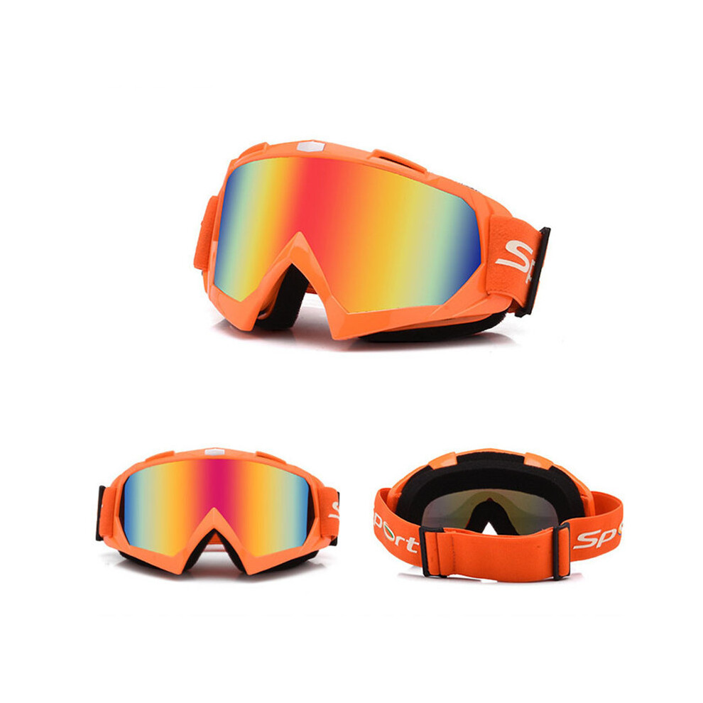 ( And Colorful) Dirt Pit Bike Goggles Motorbike Accessories Racing Moto Glasses For Husqvarna Orange 9487227294510
