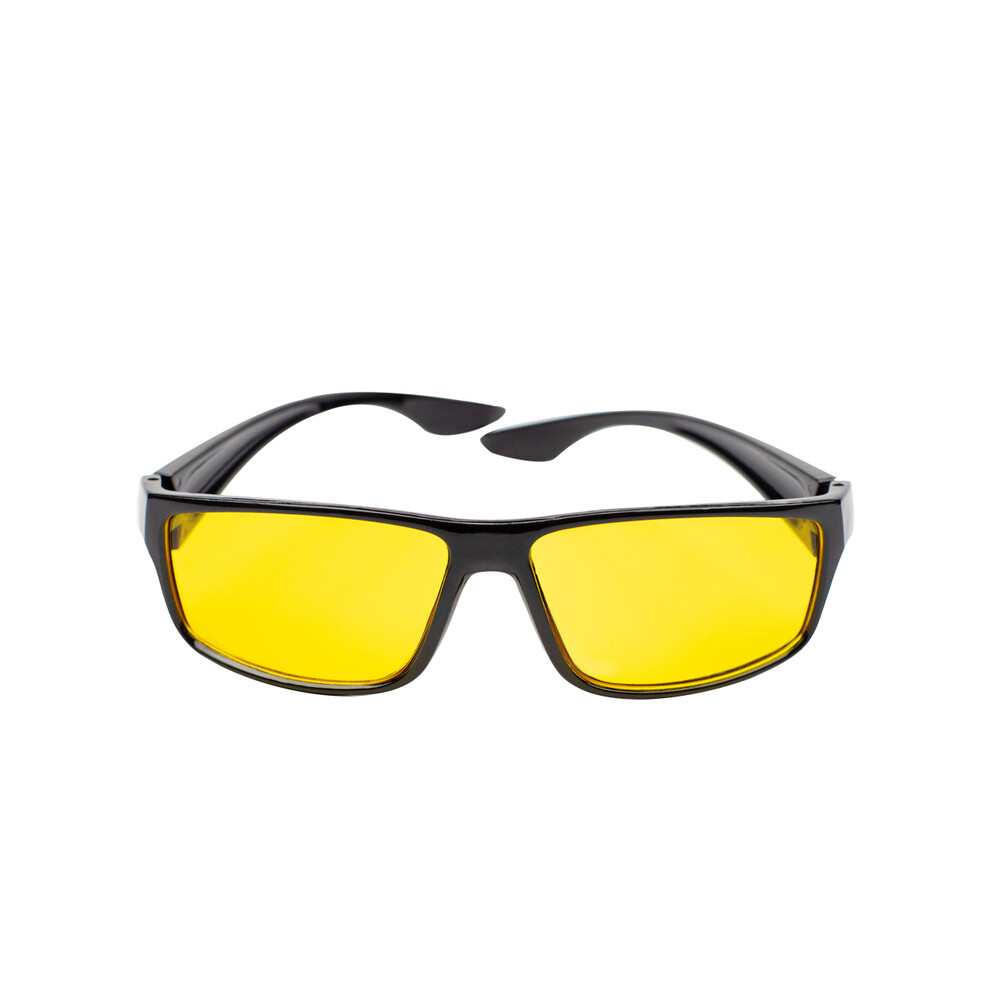 (Yellow) Car Night Anti-Glare Goggles Sunglasses Motorcycle Driving Glasses Night-Vision Yellow 9487227303823