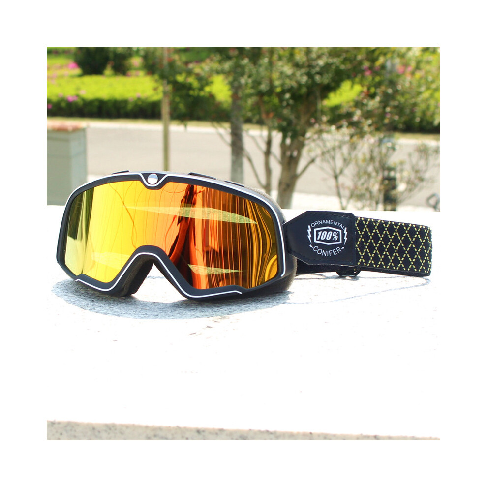(Style 12) Retro Motocross Riding Cycling Sunglasses Windproof Anti Sand Off-Road 9487227306114