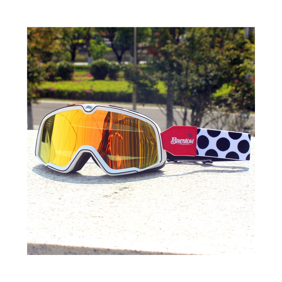 (Style 5) Retro Motocross Riding Cycling Sunglasses Windproof Anti Sand Off-Road 9487227306138