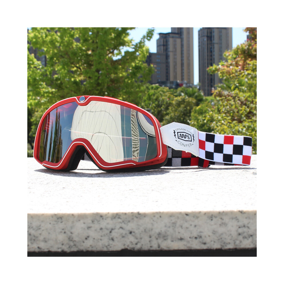 (Style 3) Retro Motocross Riding Cycling Sunglasses Windproof Anti Sand Off-Road 9487227306152