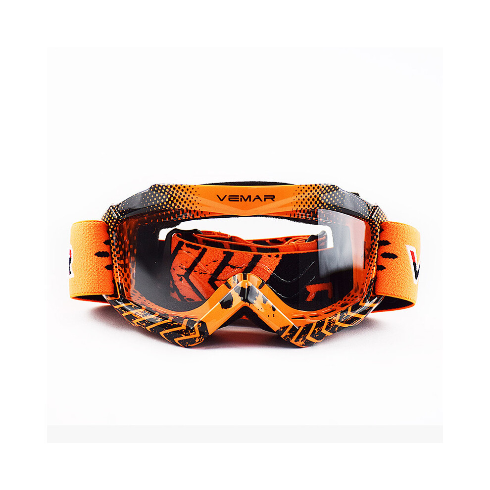 (Gold) Motorcycle Glasses Windproof Motocross Goggles Kids Ski Goggle Moto Goggles Gold 9487227309139