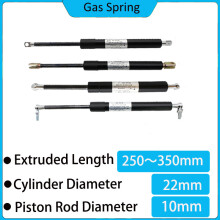 1PC 250-350mm 50kg/500N/110LB Universal Strut Bars Gas Spring Support