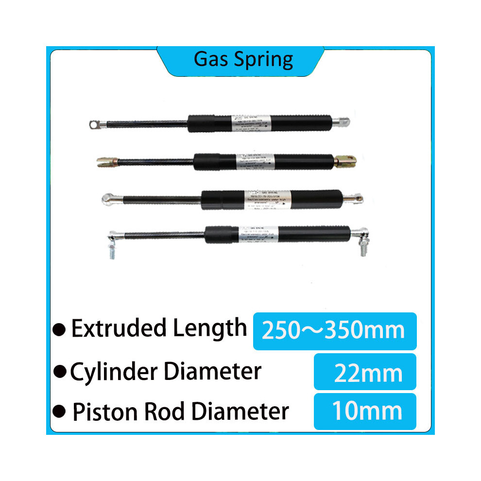 1Pc 250-350Mm 50Kg/500N/110Lb Universal Strut Bars Gas Spring Support 9009166691443
