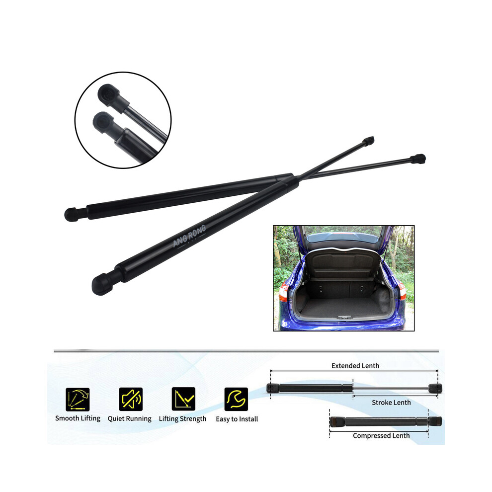 2X Tailgate Boot Gas Struts Support Lifters Holder Fit Nissan Qashqai 9009166789928