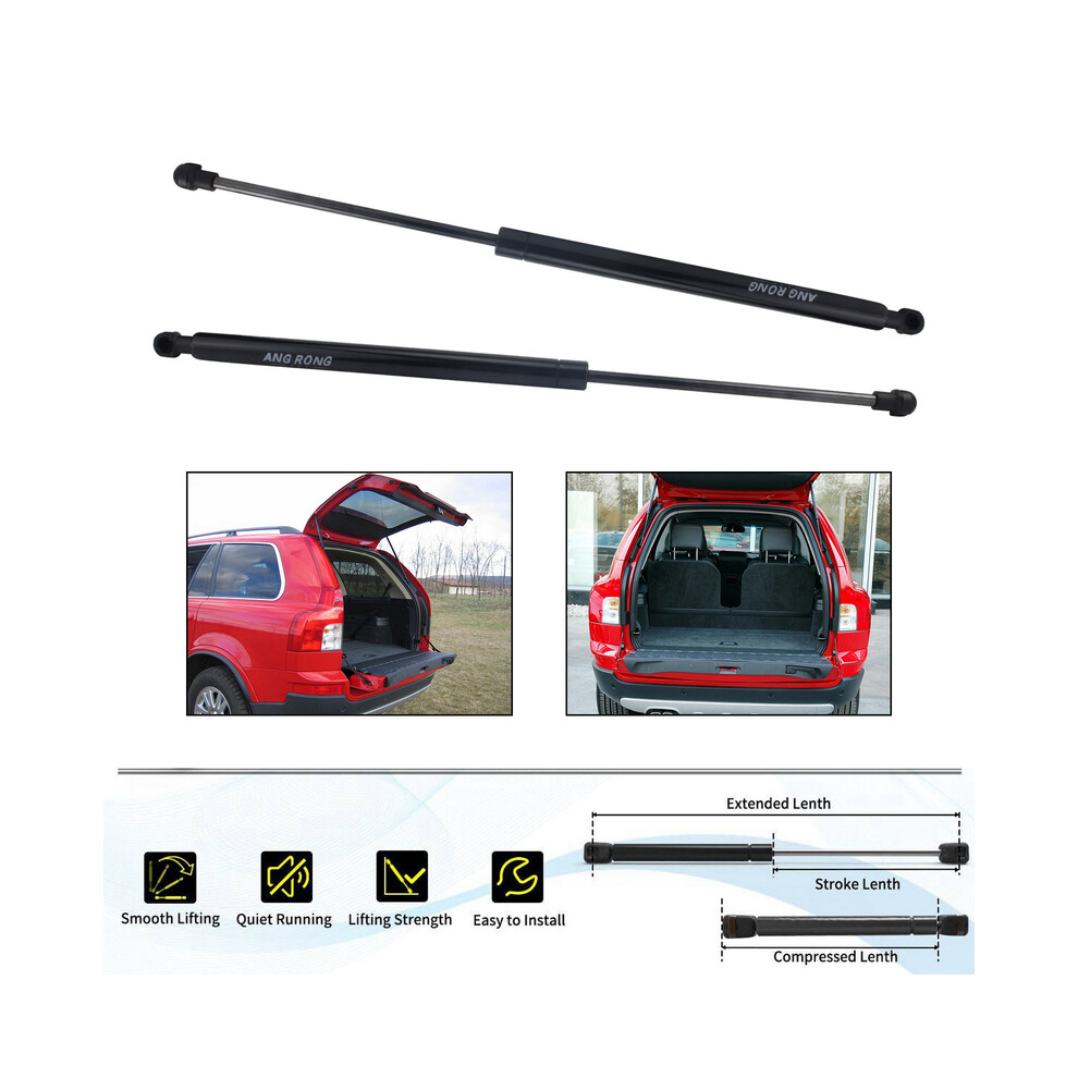 Pair For Volvo Xc90 Mk1 2002-2014 Rear Tailgate Boot Gas Support Struts 9009166793536
