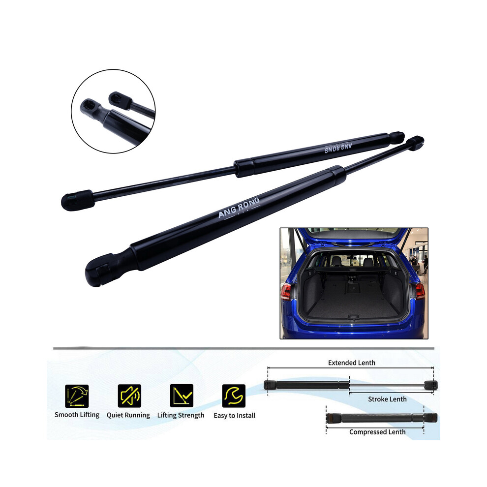 2X Vw Golf Mk6 Hatchback 2008-2013 Rear Tailgate Boot Trunk Gas Struts 9009166795820