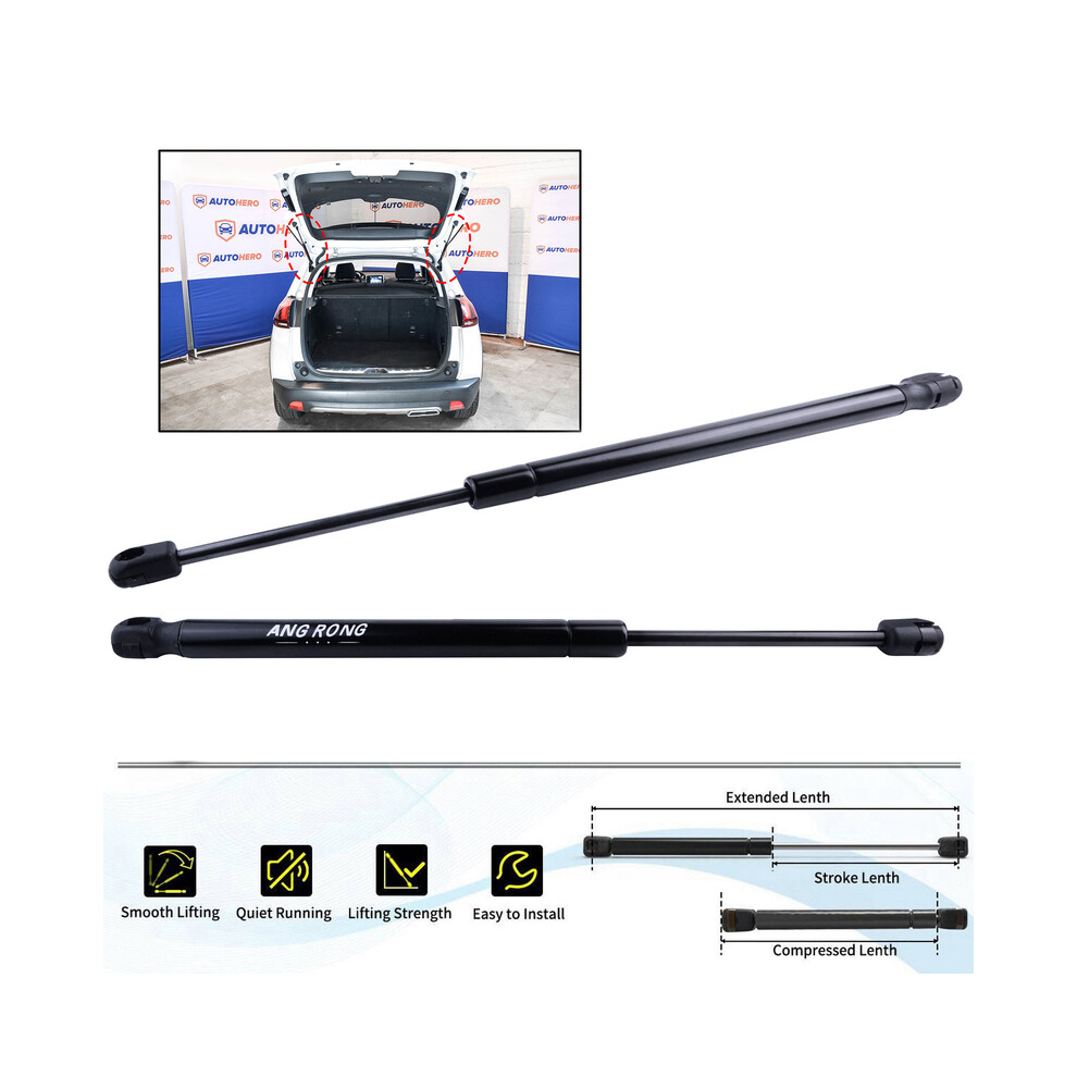 Rear Tailgate Boot Trunk Gas Struts Spring For Peugeot 2008 I CU 2013